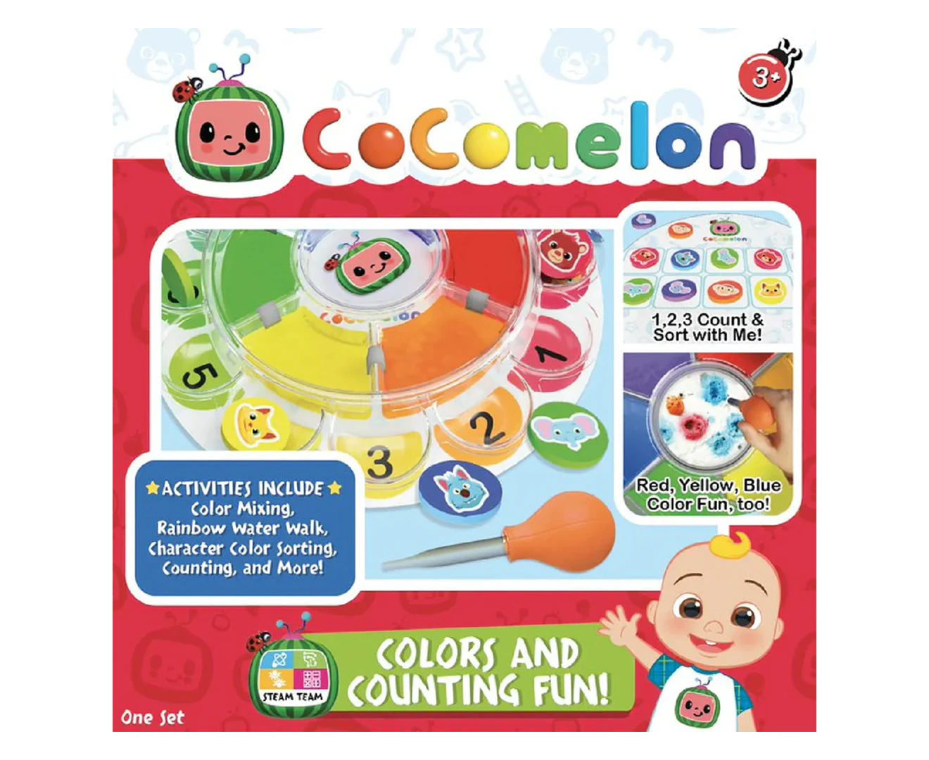 CoComelon Colours & Counting Fun Activity Set