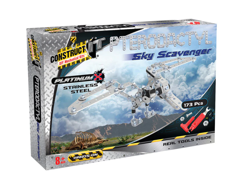 Construct IT Pterodactyl Sky Scavenger 173-Piece Building Kit