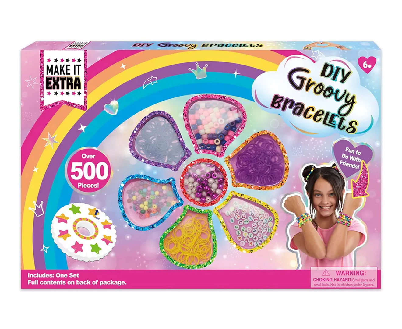 Creative Kids DIY Groovy Bracelets Activity Kit