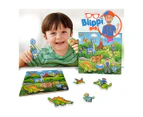 Creative Kids Blippi Dinosaur 6-Piece Wooden Puzzle