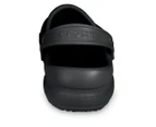 Crocs Bistro Slip Resistant Clogs Shoes Sandals Work Occupational - Black