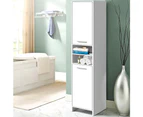 Artiss Bathroom Cabinet Storage 185cm White