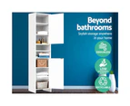 Artiss Bathroom Cabinet Storage 185cm White