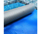 Aquabuddy pool cover 500 Micron 10x4m Swimming Pool Solar Blanket Blue Silver