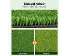 Primeturf Artificial Grass 2mx10m 17mm Synthetic Fake Lawn Turf Plant Plastic Olive