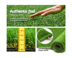 Prime Turf Artificial Grass 40mm 2mx5m Synthetic Fake Lawn Turf Plastic Plant 4-coloured
