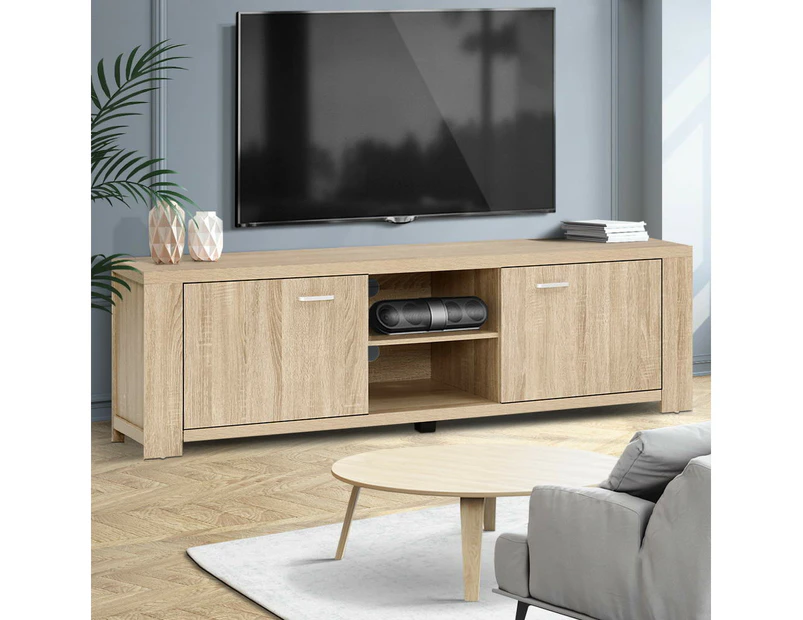 Artiss TV Cabinet Entertainment Unit 160cm Oak Maxi