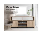 Artiss TV Cabinet Entertainment Unit 140cm Oak Ken