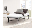 Artiss Folding Bed Frame Metal Base - Single