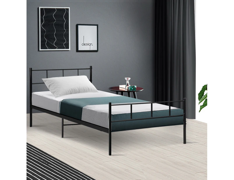 Artiss Bed Frame Single Metal Bed Frames SOL