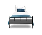 Artiss Bed Frame Single Metal Bed Frames SOL