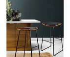 Bar Stools Set of 2 Kitchen Stool Chairs 76cm