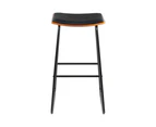 Backless PU Leather Bar Stools For Kitchen