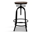 Artiss Bar Stools Adjustable Wood Chairs