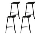 Bar Stools Set of 4 Kitchen Stool Chairs