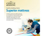 Giselle Bedding 32cm Mattress Euro Top Double