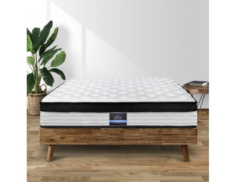 Giselle Bedding 31cm Mattress Euro Top Double