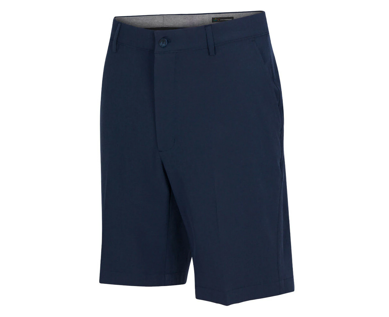 Greg Norman Mens 4-Way Stretch Classic Shorts Golf Summer - Navy