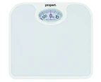 Propert 130kg Mechanical Bathroom Scales Weight Checker Kilo Stone - White