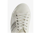 RIVERS - Womens Shoes -  Panelled Lace Up Sneaker Jemima - White