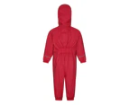 Mountain Warehouse Childrens/Kids Spright Waterproof Rain Suit (Red) - MW1437