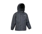 Mountain Warehouse Childrens/Kids Pakka II Waterproof Jacket (Black) - MW1560