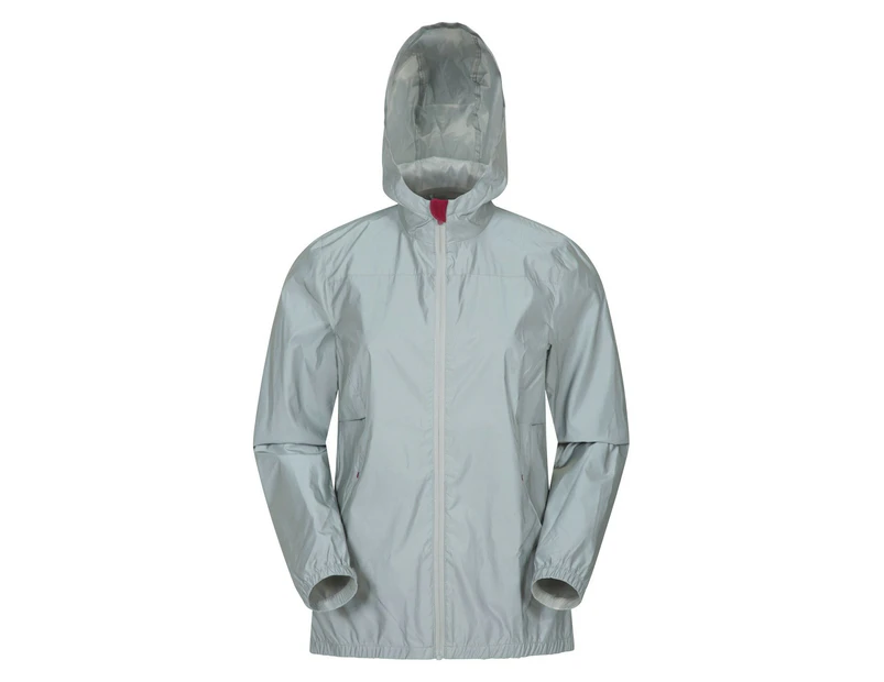 Mountain Warehouse Womens Dashing Reflective Jacket (Silver) - MW823