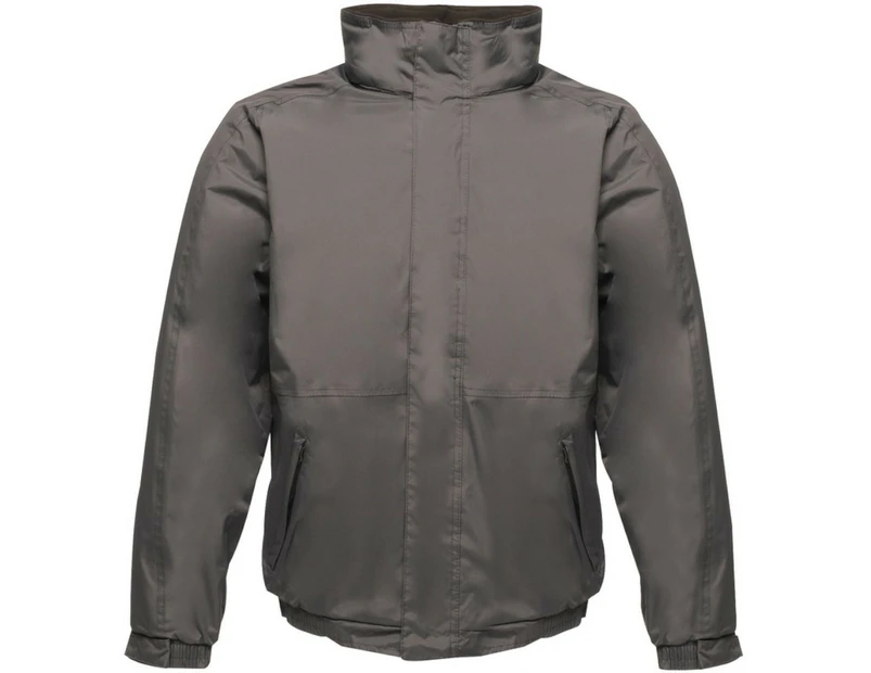 Regatta Dover Waterproof Windproof Jacket (Thermo-Guard Insulation) (Seal Grey/Black) - RG1425