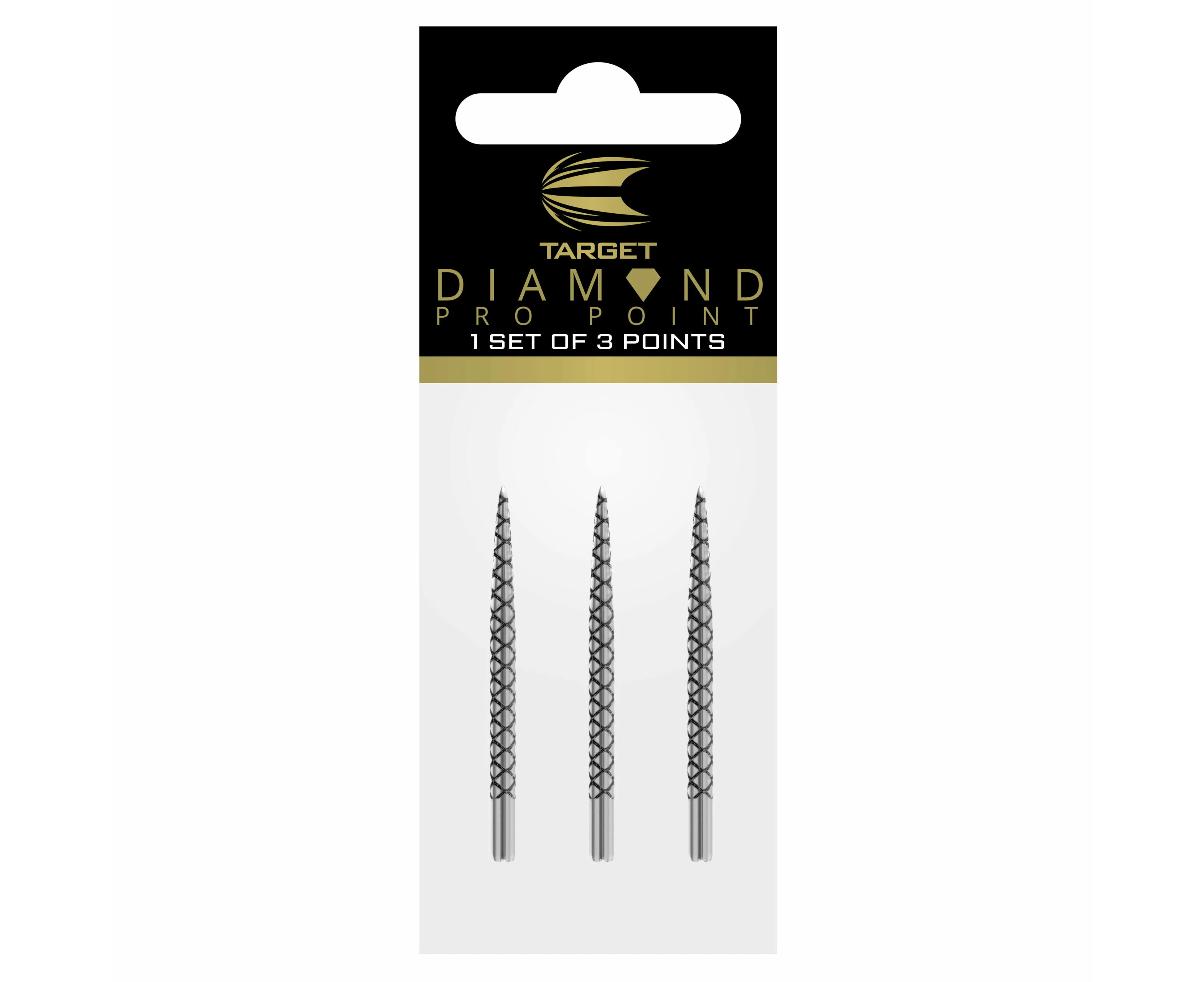 3pc Target 32mm Diamond Pro Silver Point/Dart Replacement Tip Accessory Set