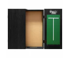 Formula Sports Plain MDF 58cm Dartboard Cabinet Storage w/ Chalkboard Black