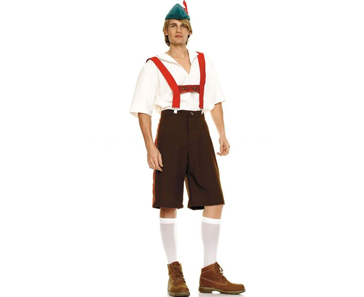 German Lederhosen Oktoberfest Adult Costume