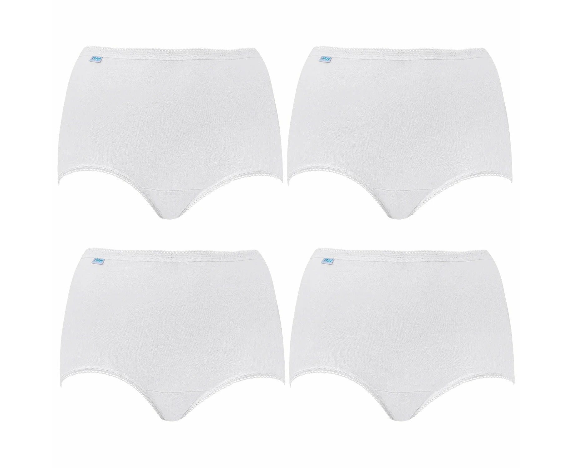 4x Sloggi Originals Maxi Briefs Womens Ladies Underwear Panties