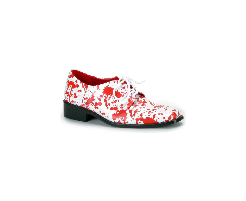 Blood Splattered White Adult Shoes