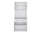 Artiss Buffet Sideboard Hutch Cabinet - BEINI White