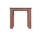 Gardeon Coffee Side Table Wooden Desk Outdoor Furniture Camping Garden Brown