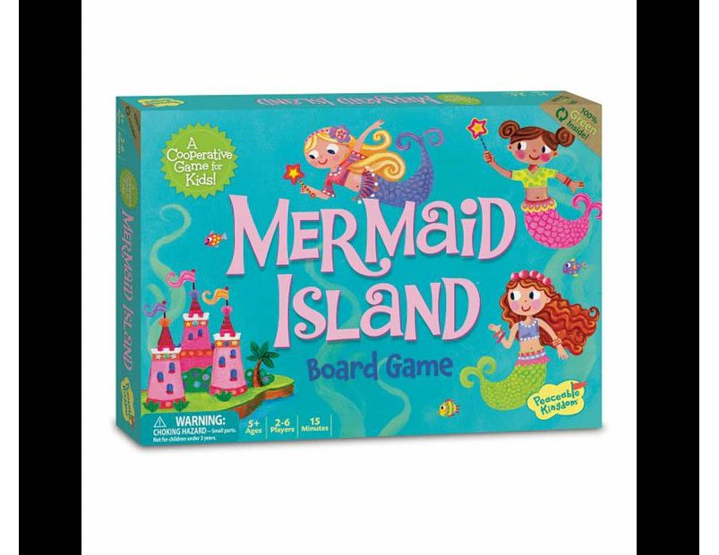 Mermaid Island - Board Game : A Cooperative Game for Kids!