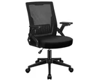 ALFORDSON Mesh Office Chair Executive Computer Fabric Seat Gaming Racing Work Black