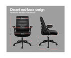 ALFORDSON Mesh Office Chair Executive Computer Seat Gaming Racing Work Black