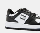 Tommy Hilfiger Women's Retro Low Fancy Sneakers - Black/White