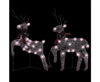 Christmas Reindeers 2 pcs Gold 40 LEDs