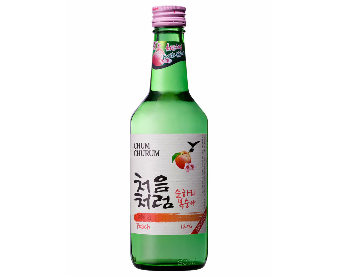 Chum Churum Peach Flavoured Soju 360ml