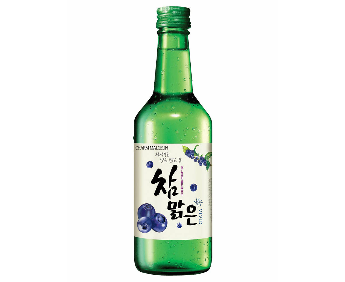 Charm Malgeun Vivid Blueberry Flavoured Soju 360ml