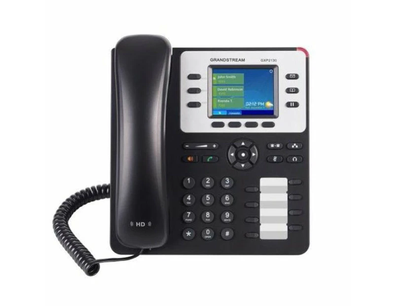 Grandstream Gxp2130 Voip Phone With Colour Lcd Screen