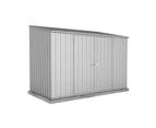 Absco Sheds 3.00mW x 1.52mD x 2.08mH Zincalume Economy Garden Shed - Double Door