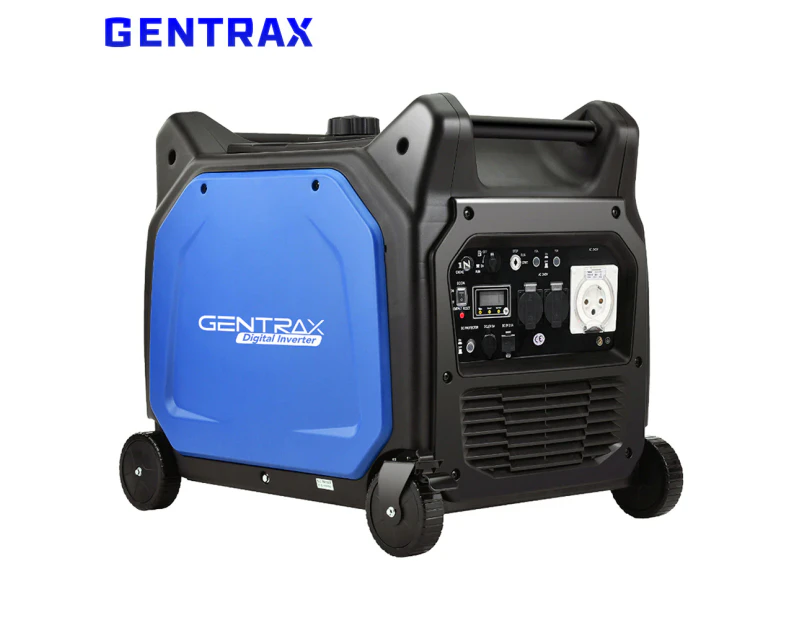 GENTRAX Inverter Generator 6.6KW Max Pure Sine Remote Start Camping 2x 15A Outlets + 1x 30A Outlet