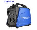 GENTRAX 2.0KW Max 1.7KW Rated Inverter Generator 2 x 240V Outlets Pure Sine Portable Camping