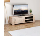 TV Stand Entertainment Unit Solid Wood Cabinet Storage Furniture