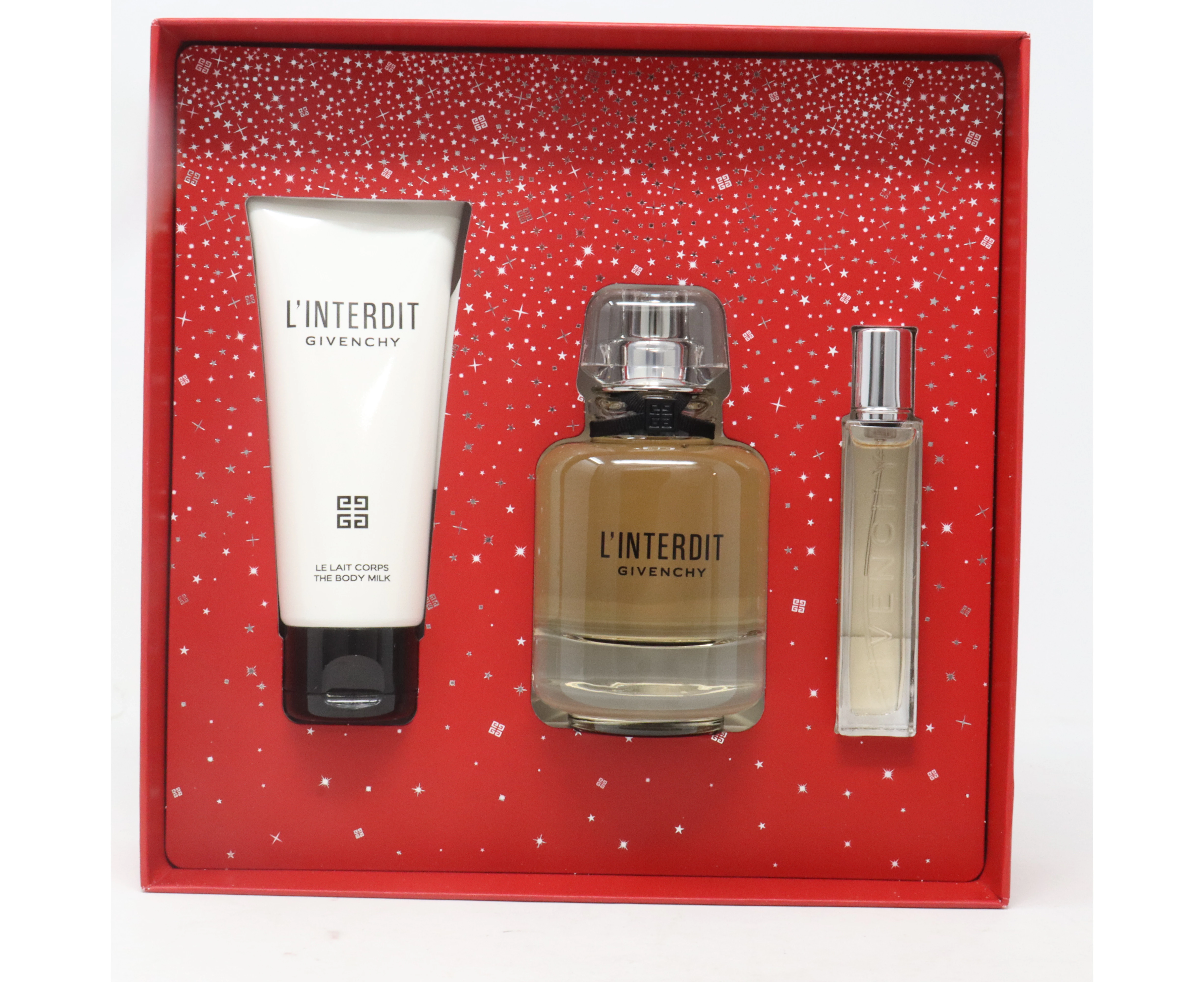 Givenchy L'interdit Eau De Parfum 3-Pcs Gift Set  / New With Box