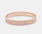 Marc Jacobs The Medallion Large Bangle - Sand/Rose Gold