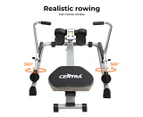 Centra Rowing Machine Rower Hydraulic Resistance Exercise Fitness Gym Cardio